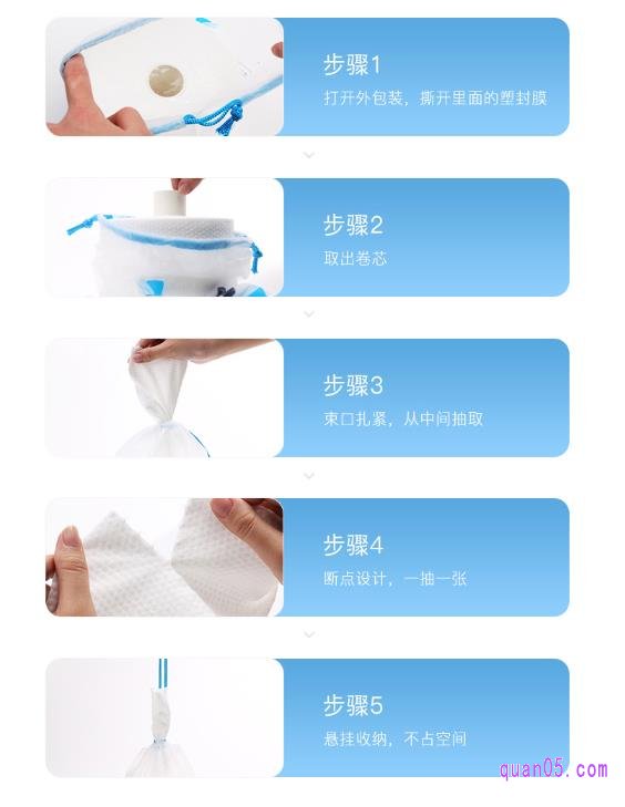 ITO洁面巾的使用方法