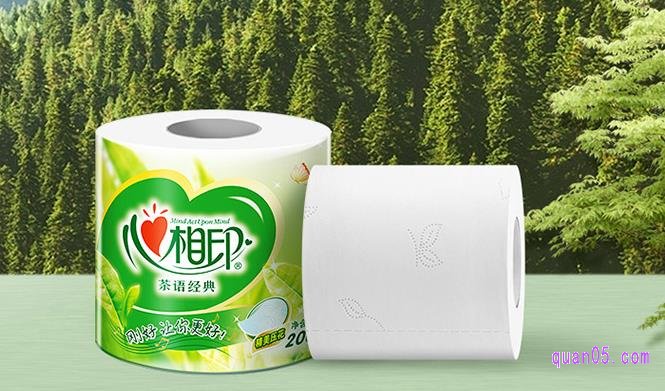 心相印茶语经典系列卷筒卷纸