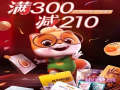 三只松鼠300减210怎么用？