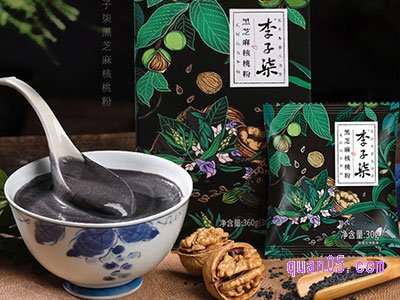 李子柒黑芝麻核桃粉-多少钱一盒-优惠券领取