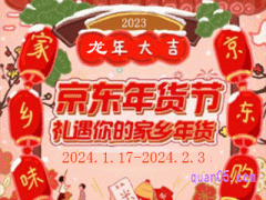 2024年京东年货节开始结束时间是几号到几号