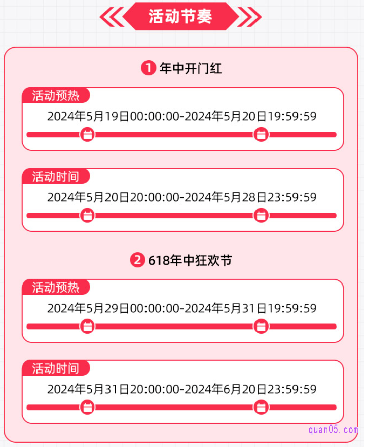 今年淘宝618没有预售了，直接是现货售卖，在5月20号20点开始第一波售卖，在5月31日20点开始第二波售卖