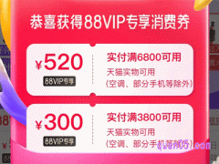 88vip2024年有几次大额券