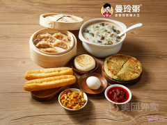 美团曼玲粥店 肉粥超值（自选4样）套餐兑换券