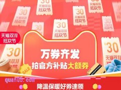 2024年淘宝双十一大额优惠券怎么领取